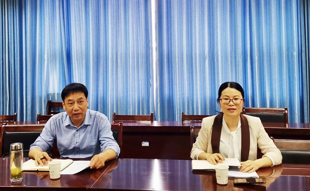 纪委书记闵远良到材料学院调研指导工作